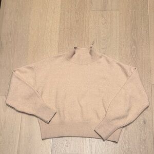 & Other Stories Cream Turtleneck Sweater